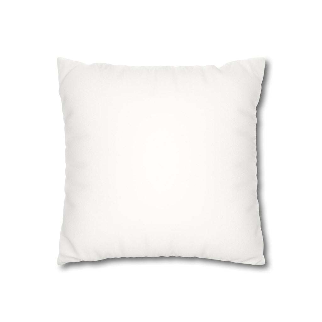Decorative Pillow - "Surround Yourself With Good Molecules" Faux Suede Square Pillowcase