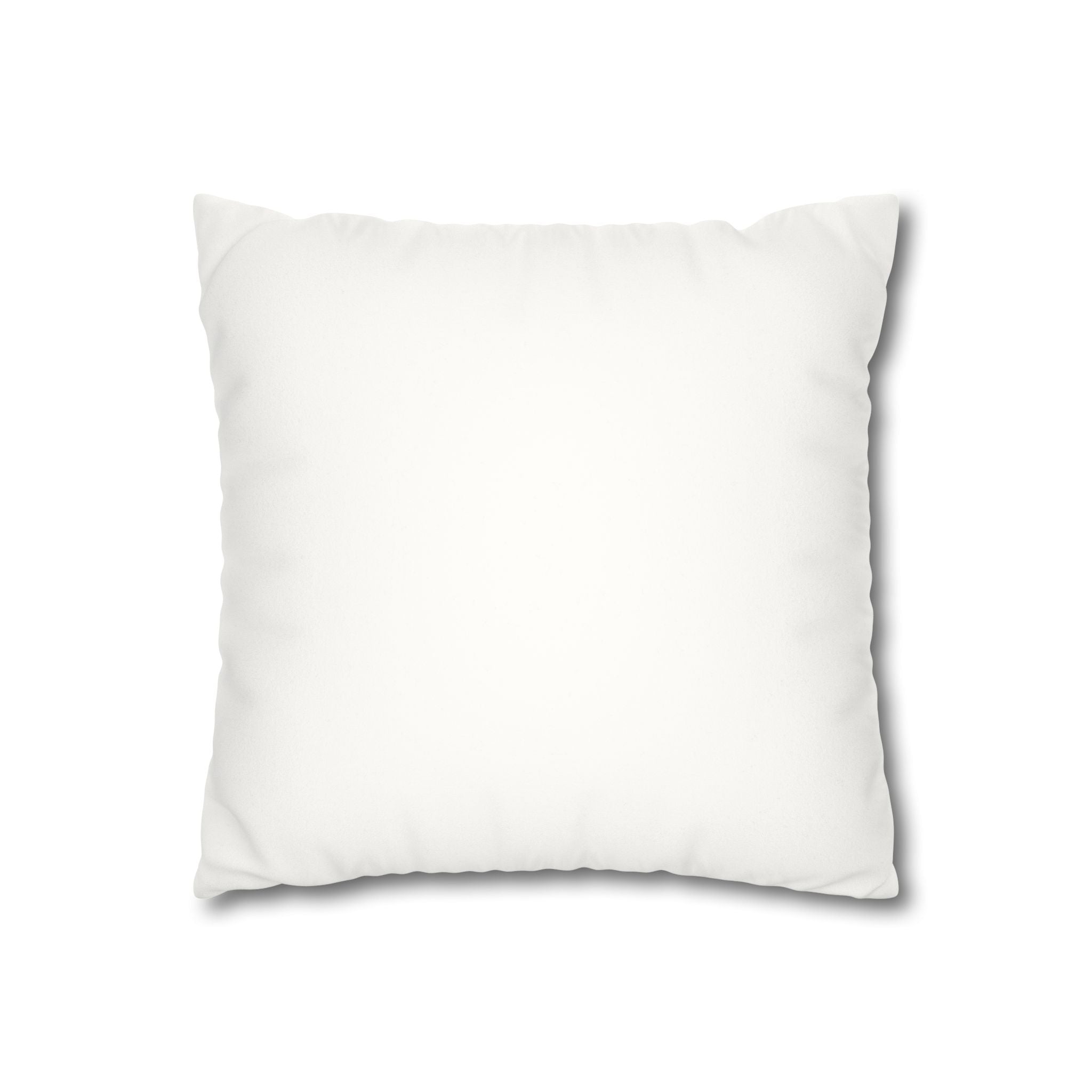 Decorative Pillow - "Surround Yourself With Good Molecules" Faux Suede Square Pillowcase