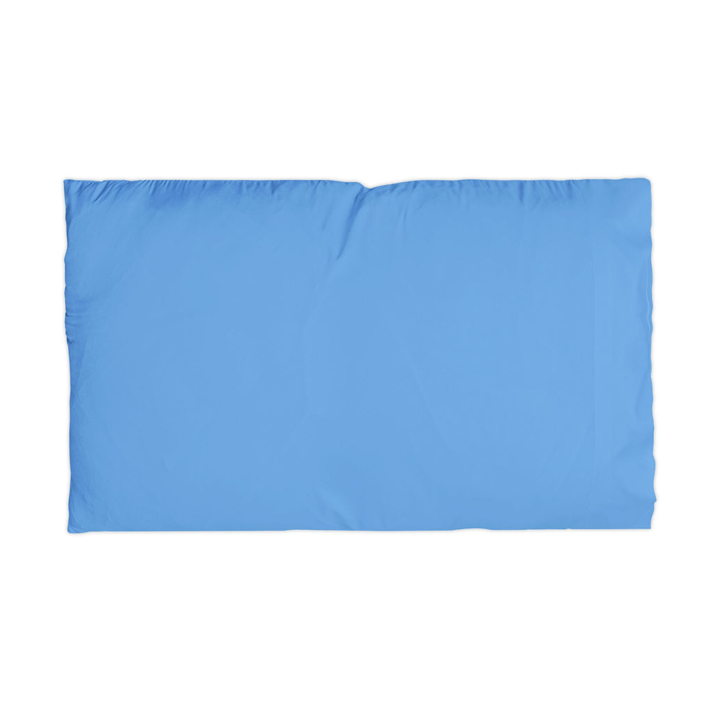 Surround Yourself With Good Molecules Microfiber Pillowcase - Azure Blue